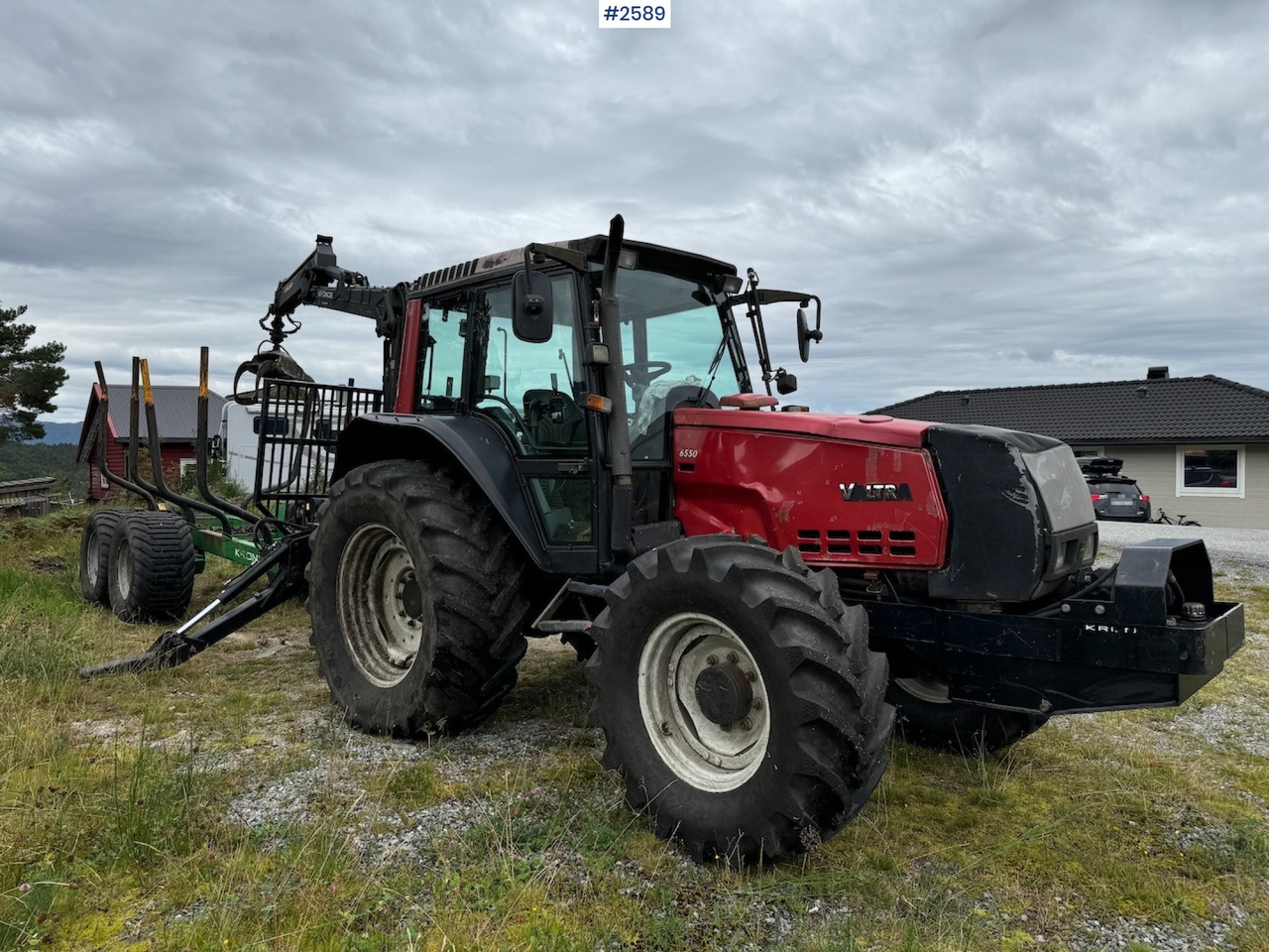 2005 Valtra 6550 Turbo with Kronos 120H 4WD B - جرار: صور 4 2005 Valtra 6550 Turbo with Kronos 120H 4WD B - جرار: صور 4