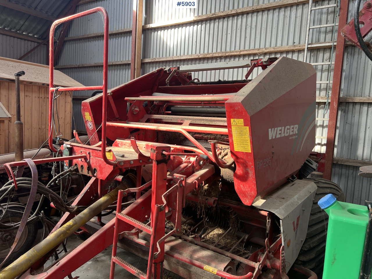 2005 Welger RP 235 press w/ net - معدات القش: صور 5 2005 Welger RP 235 press w/ net - معدات القش: صور 5