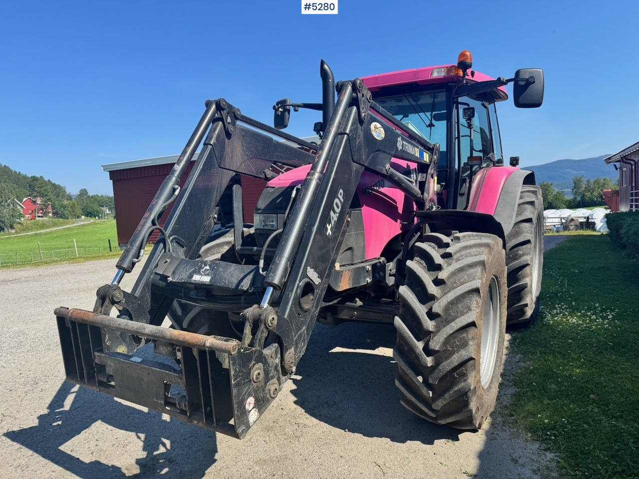 2006 Case MXM120 4x4 with front loader - جرار: صور 2 2006 Case MXM120 4x4 with front loader - جرار: صور 2