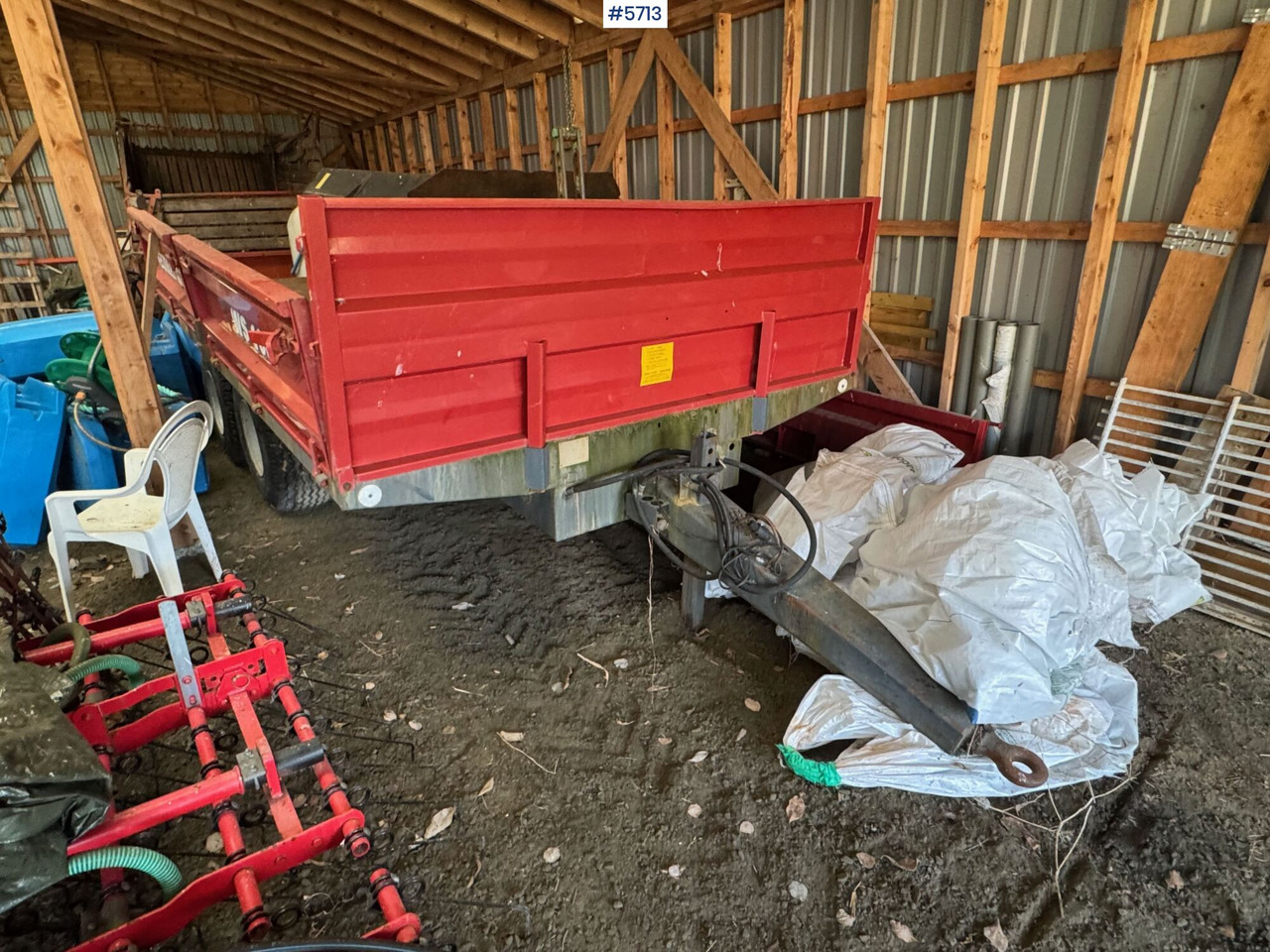 2006 Weckman WS100 dump trailer - قلابة مقطورة الزراعية: صور 1 2006 Weckman WS100 dump trailer - قلابة مقطورة الزراعية: صور 1