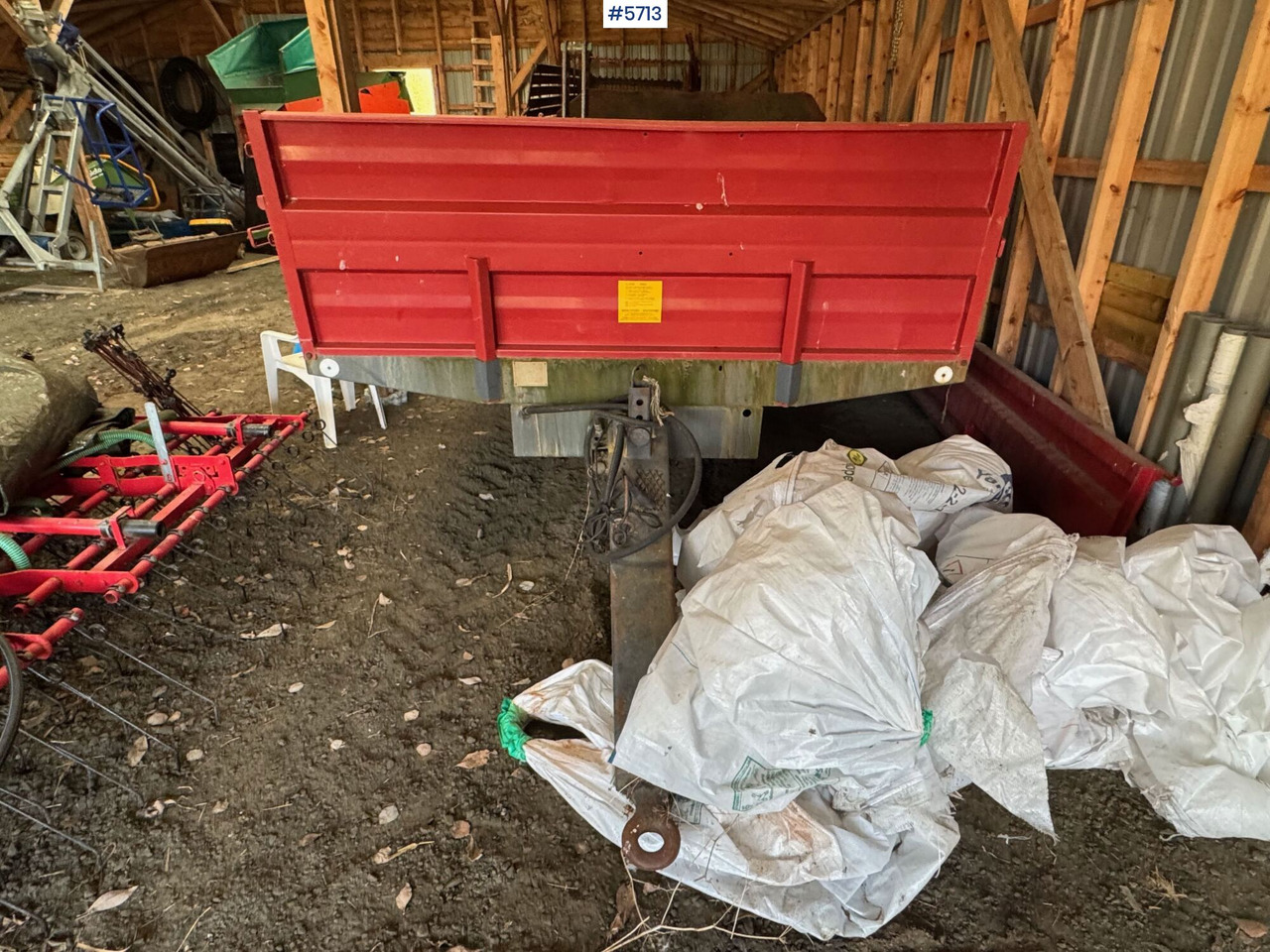 2006 Weckman WS100 dump trailer - قلابة مقطورة الزراعية: صور 2 2006 Weckman WS100 dump trailer - قلابة مقطورة الزراعية: صور 2