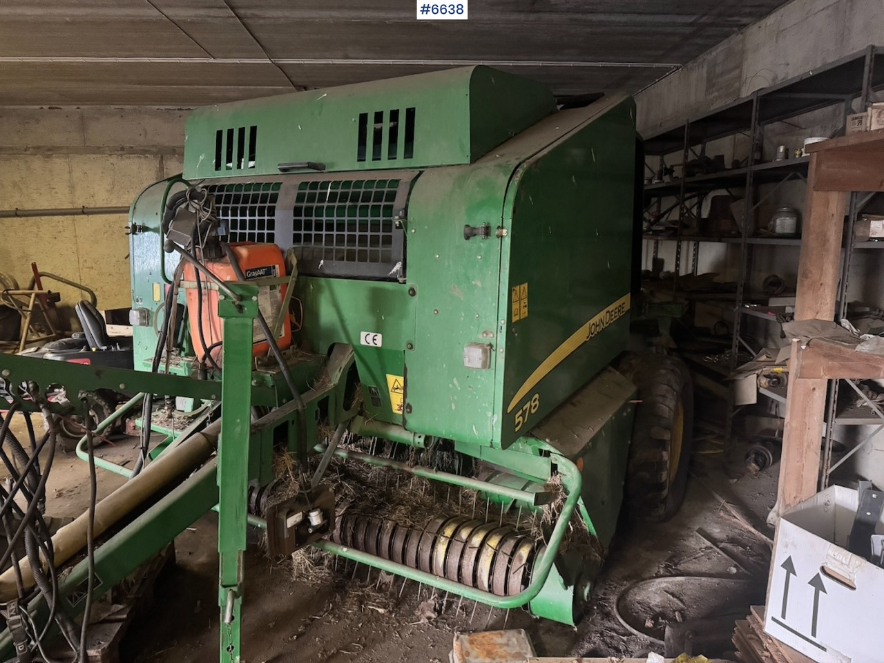 2007 John Deere 578 Round Baler. - معدات القش: صور 3 2007 John Deere 578 Round Baler. - معدات القش: صور 3