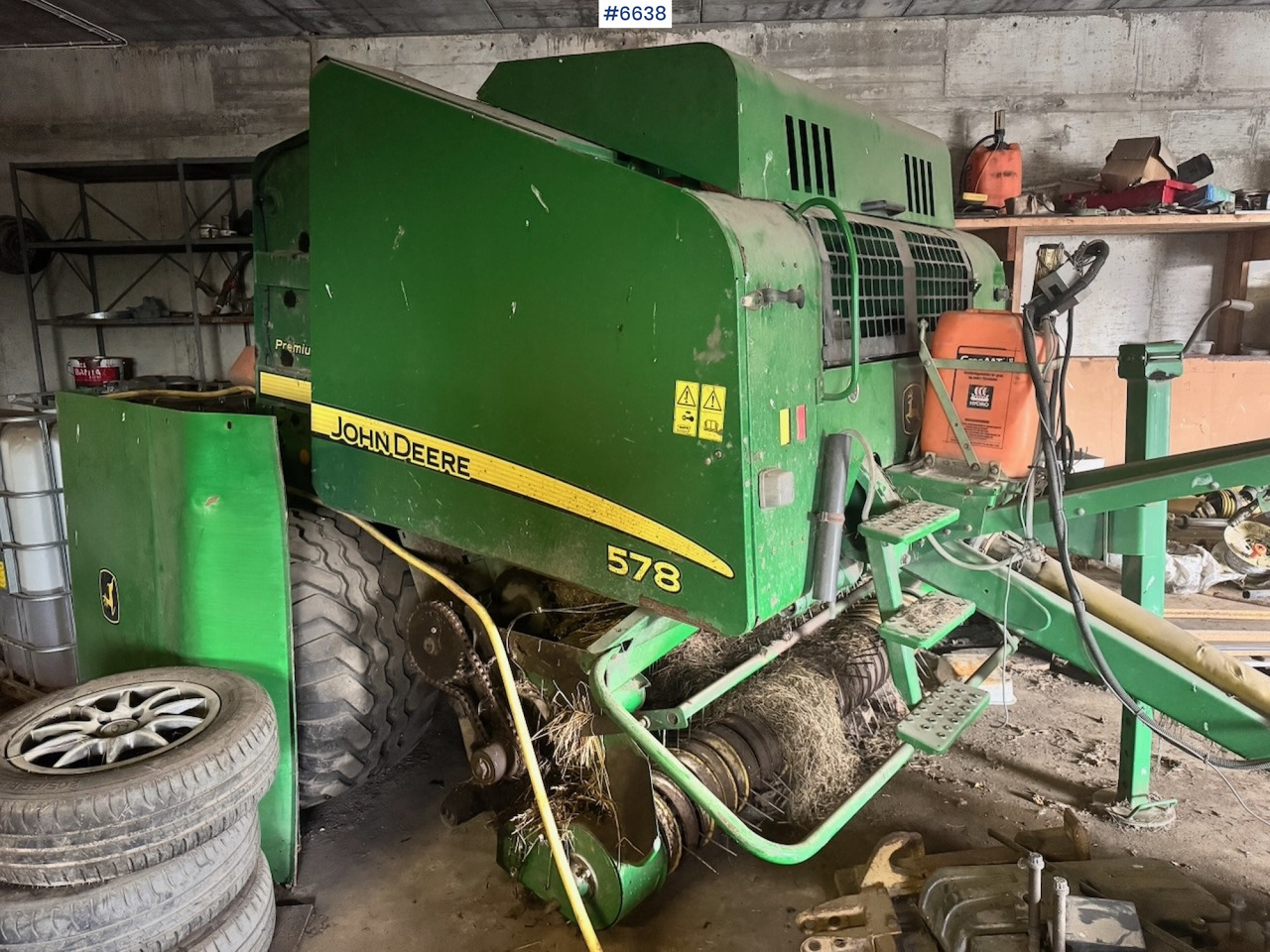 2007 John Deere 578 Round Baler. - معدات القش: صور 2 2007 John Deere 578 Round Baler. - معدات القش: صور 2