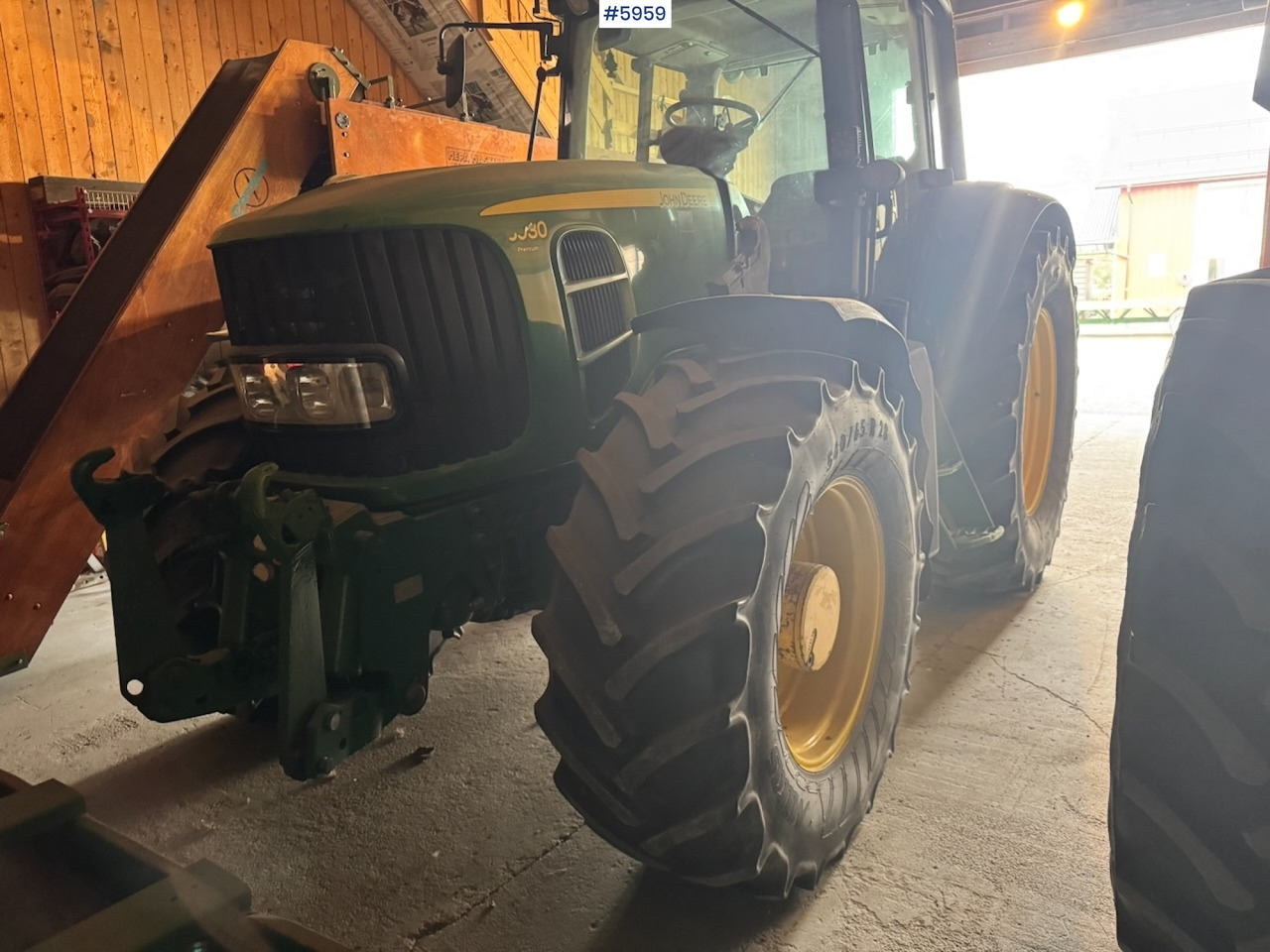 2007 John Deere 6930 w/ Front loader, hydraulics and Front PTO. Rep object. - جرار: صور 2 2007 John Deere 6930 w/ Front loader, hydraulics and Front PTO. Rep object. - جرار: صور 2