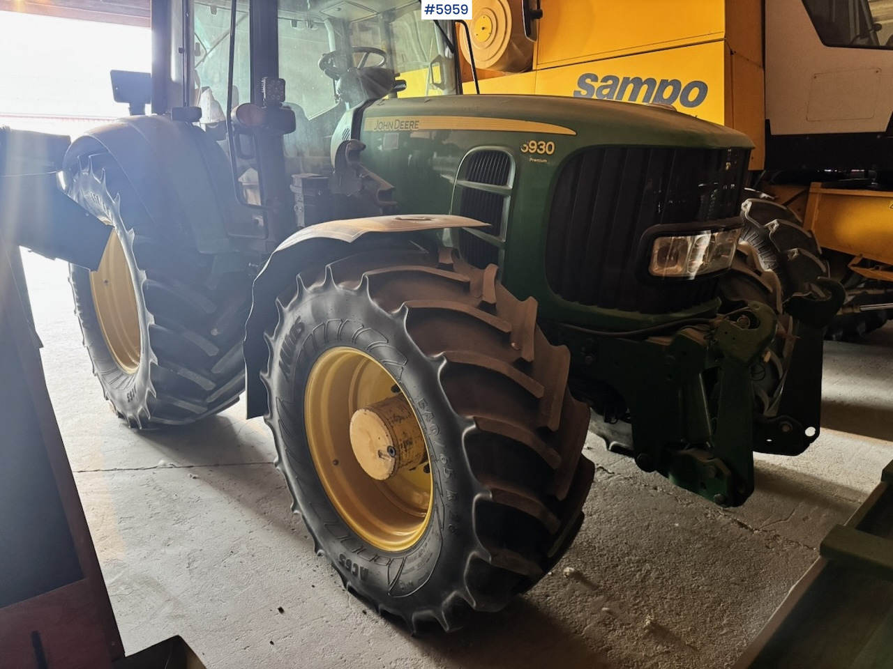 2007 John Deere 6930 w/ Front loader, hydraulics and Front PTO. Rep object. - جرار: صور 5 2007 John Deere 6930 w/ Front loader, hydraulics and Front PTO. Rep object. - جرار: صور 5