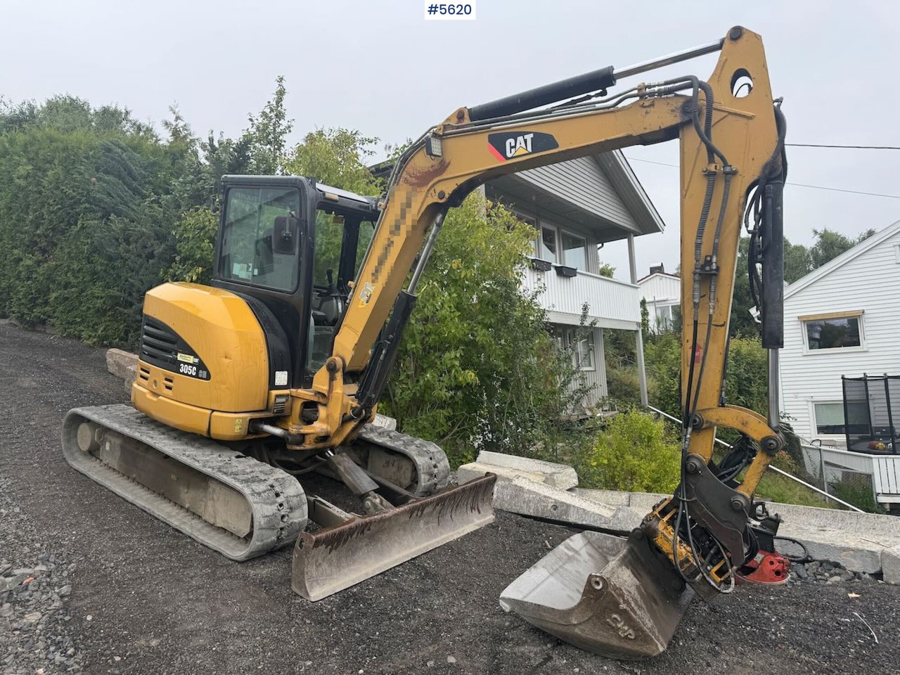 2008 CAT 305C CR Tracked Excavator with Tilt and 2 Buckets - حفارة: صور 1 2008 CAT 305C CR Tracked Excavator with Tilt and 2 Buckets - حفارة: صور 1