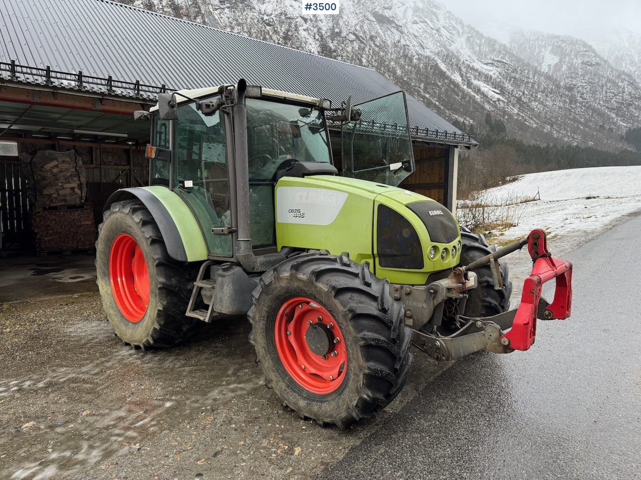 2008 Claas Celtis 446 mit Fronthydraulik - جرار: صور 2 2008 Claas Celtis 446 mit Fronthydraulik - جرار: صور 2