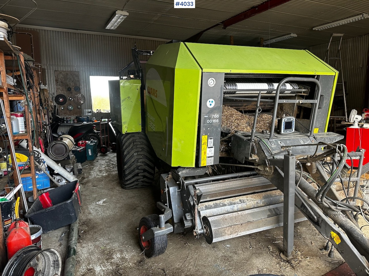 2008 Claas rollant 355 uniwrap round baler press - معدات القش: صور 5 2008 Claas rollant 355 uniwrap round baler press - معدات القش: صور 5