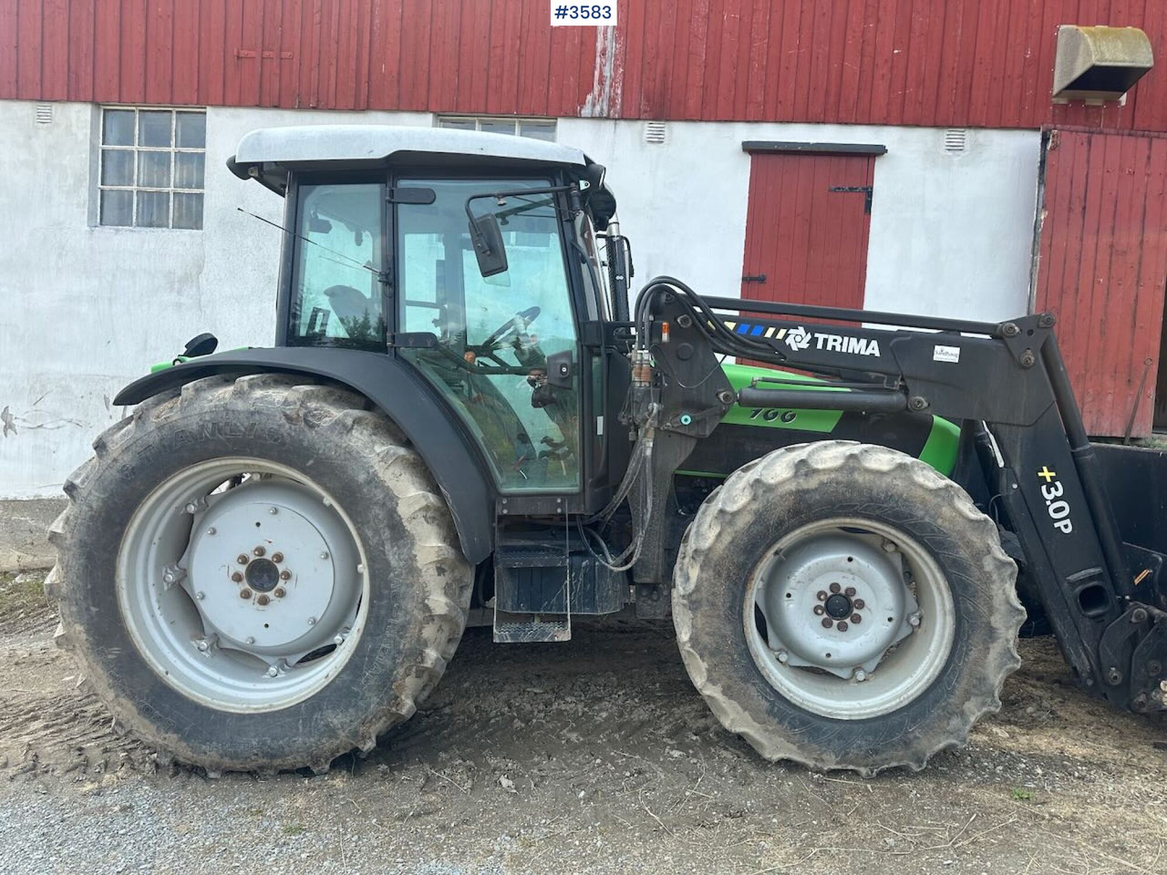 2008 Deutz-Fahr Agrofarm 100 traktor w/ Trima Front loader. See hours! - جرار: صور 2 2008 Deutz-Fahr Agrofarm 100 traktor w/ Trima Front loader. See hours! - جرار: صور 2
