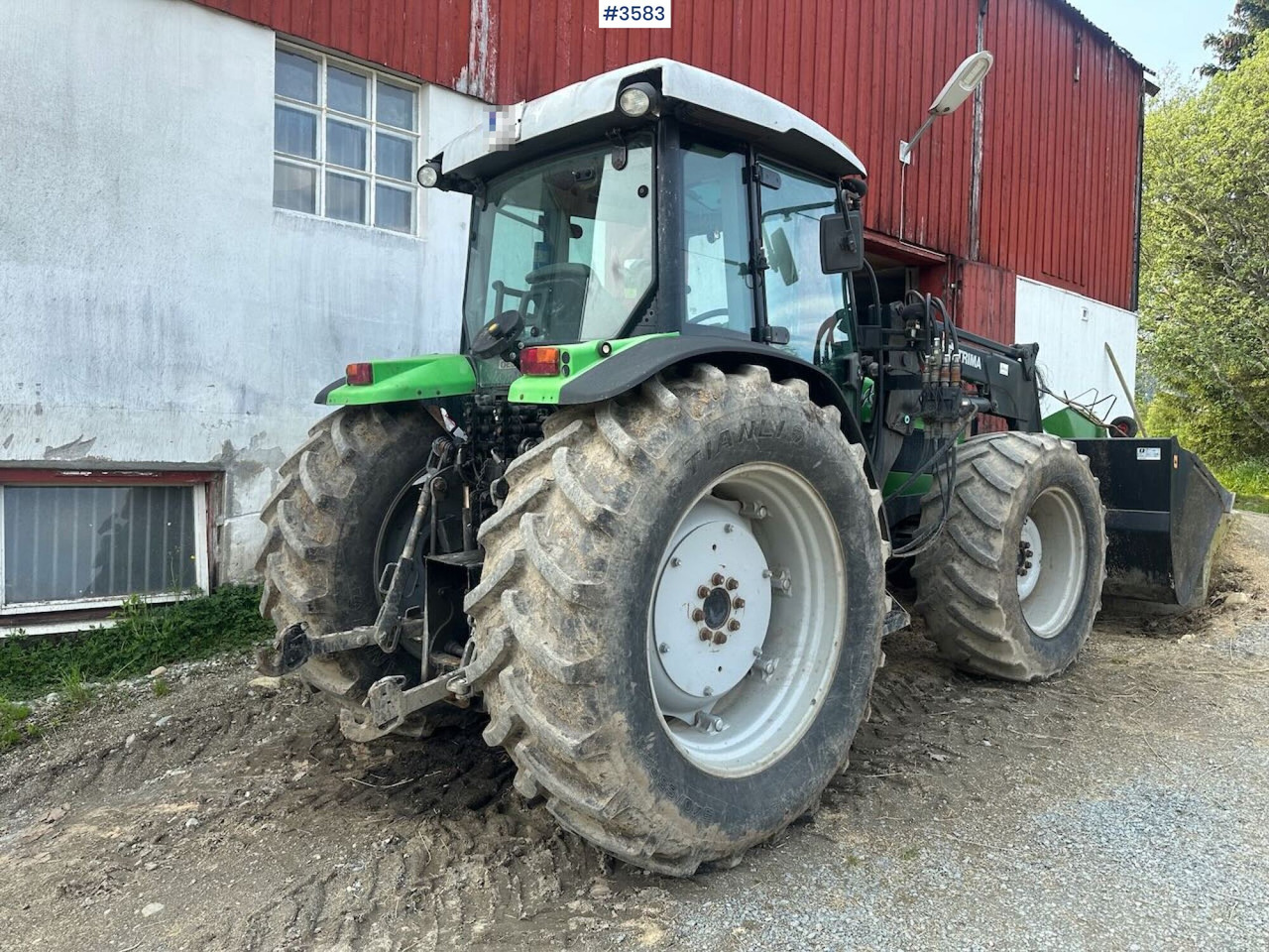 2008 Deutz-Fahr Agrofarm 100 traktor w/ Trima Front loader. See hours! - جرار: صور 3 2008 Deutz-Fahr Agrofarm 100 traktor w/ Trima Front loader. See hours! - جرار: صور 3