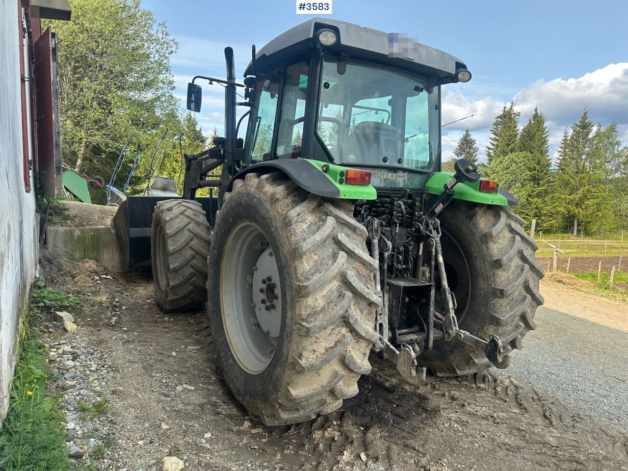 2008 Deutz-Fahr Agrofarm 100 traktor w/ Trima Front loader. See hours! - جرار: صور 5 2008 Deutz-Fahr Agrofarm 100 traktor w/ Trima Front loader. See hours! - جرار: صور 5