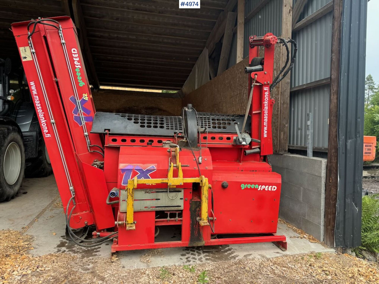2008 Hakki Pilke 1X 42 Greenspeed wood chipper - معدات الغابات: صور 1 2008 Hakki Pilke 1X 42 Greenspeed wood chipper - معدات الغابات: صور 1