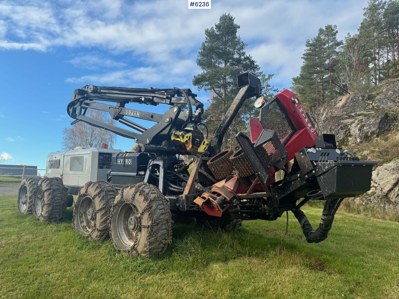 2008 Hypro 500LS harvesting machine with processor head and felling grapple - الحصادات: صور 5 2008 Hypro 500LS harvesting machine with processor head and felling grapple - الحصادات: صور 5