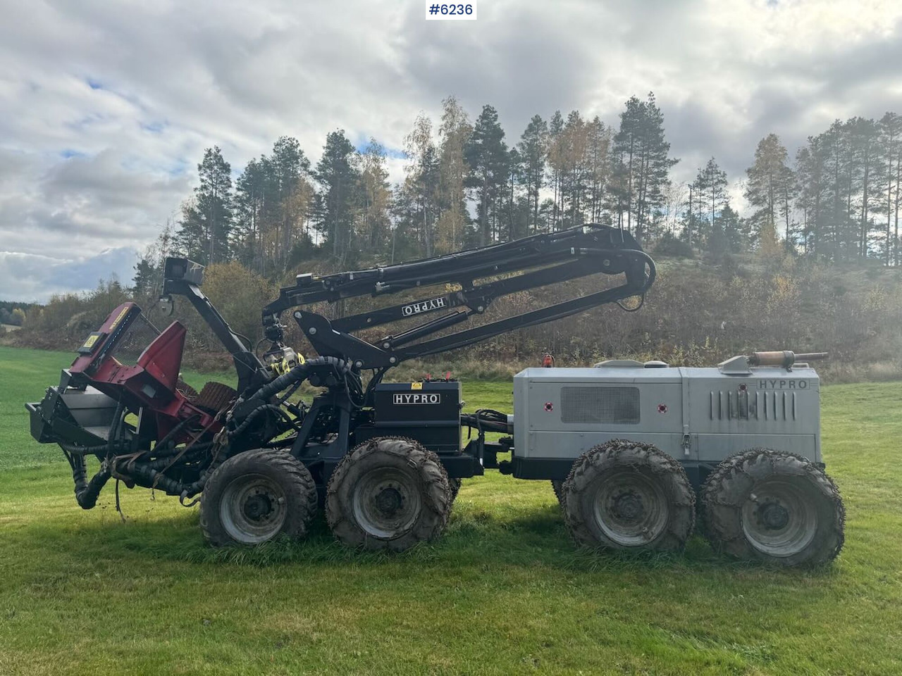 2008 Hypro 500LS harvesting machine with processor head and felling grapple - الحصادات: صور 1 2008 Hypro 500LS harvesting machine with processor head and felling grapple - الحصادات: صور 1