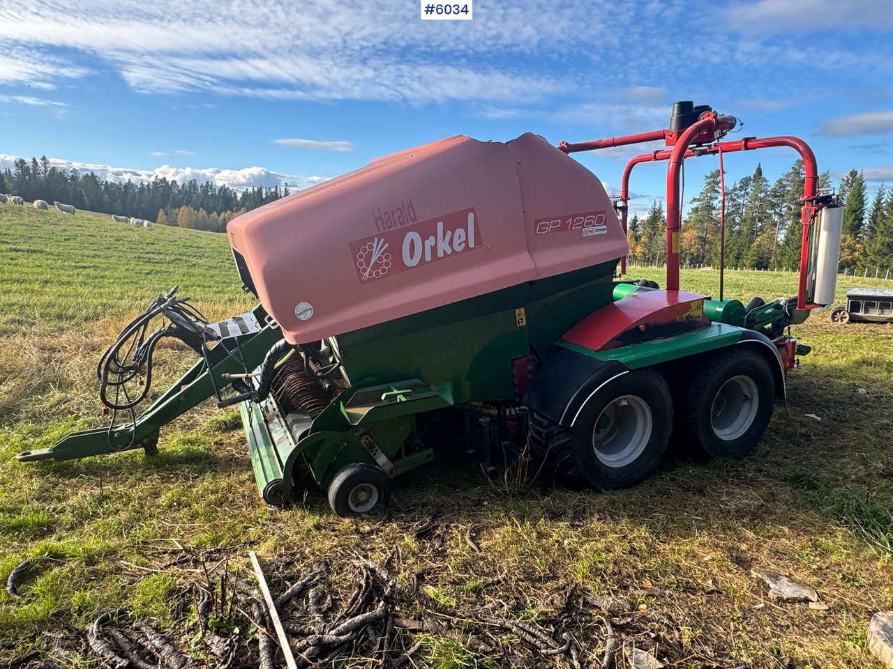 2008 Orkel 1260 round baler - معدات القش: صور 5 2008 Orkel 1260 round baler - معدات القش: صور 5