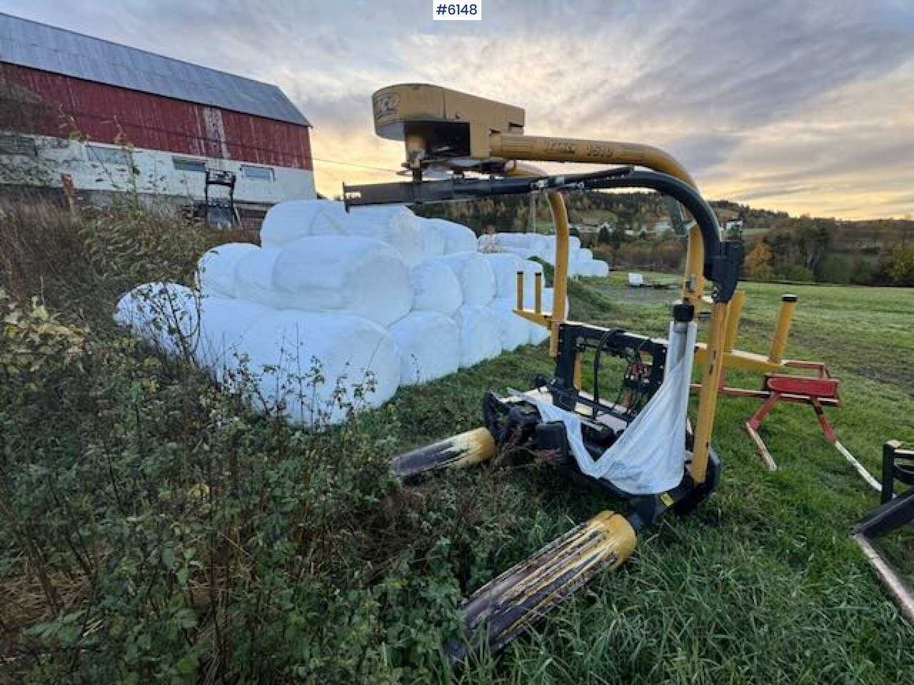 2008 Tanco A1510EH Autowrap round bale wrapper - معدات القش: صور 3 2008 Tanco A1510EH Autowrap round bale wrapper - معدات القش: صور 3