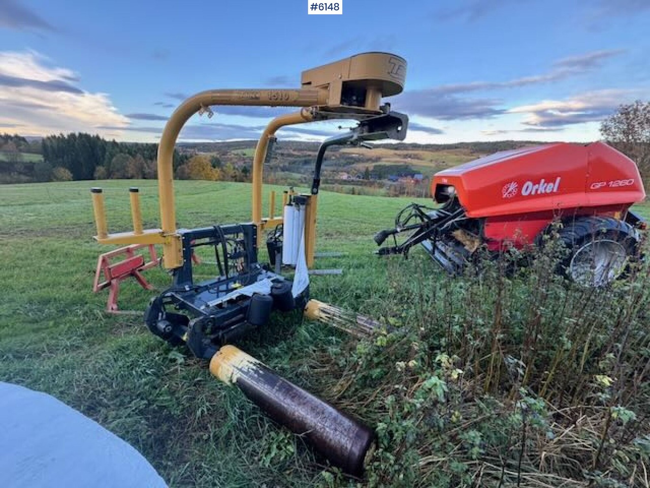 2008 Tanco A1510EH Autowrap round bale wrapper - معدات القش: صور 2 2008 Tanco A1510EH Autowrap round bale wrapper - معدات القش: صور 2