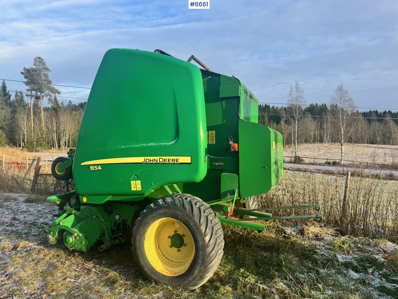 2009 John Deere 854 Round Baler - معدات القش: صور 3 2009 John Deere 854 Round Baler - معدات القش: صور 3