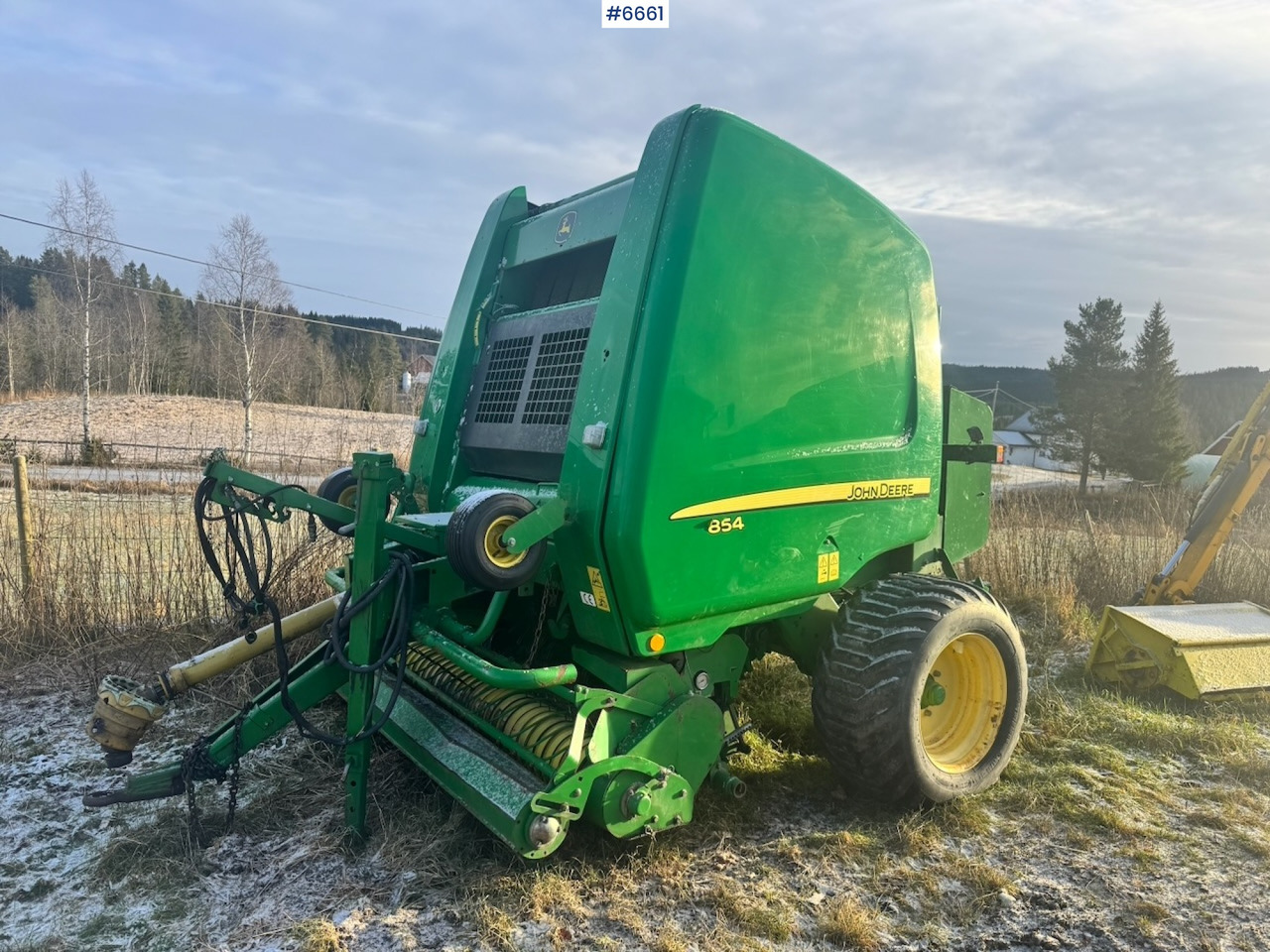 2009 John Deere 854 Round Baler - معدات القش: صور 2 2009 John Deere 854 Round Baler - معدات القش: صور 2