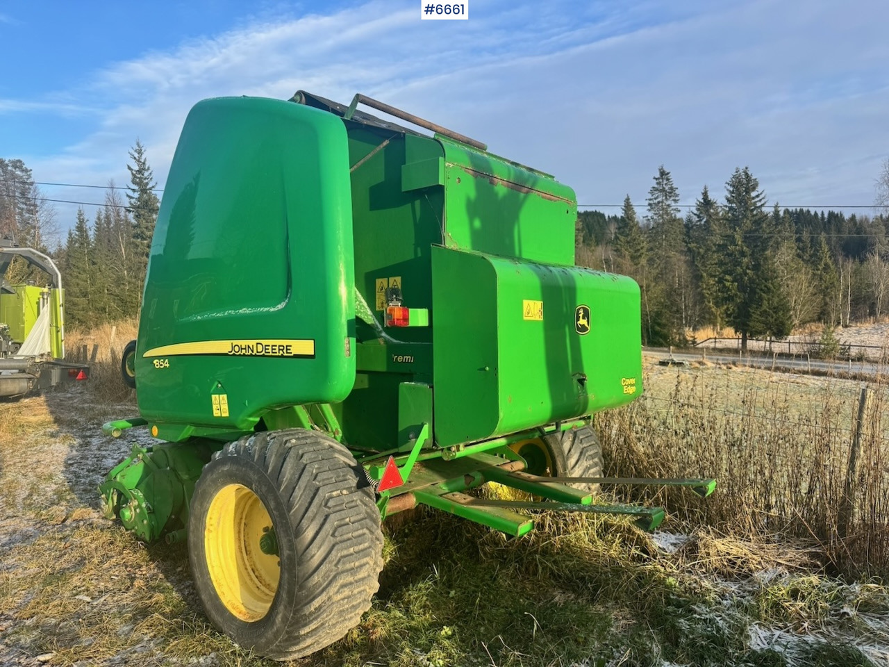 2009 John Deere 854 Round Baler - معدات القش: صور 4 2009 John Deere 854 Round Baler - معدات القش: صور 4