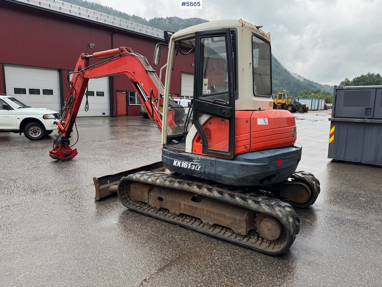 2009 Kubota KX 161-3 - حفارة مصغرة: صور 3 2009 Kubota KX 161-3 - حفارة مصغرة: صور 3