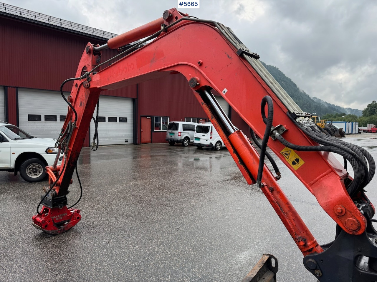 2009 Kubota KX 161-3 - حفارة مصغرة: صور 4 2009 Kubota KX 161-3 - حفارة مصغرة: صور 4