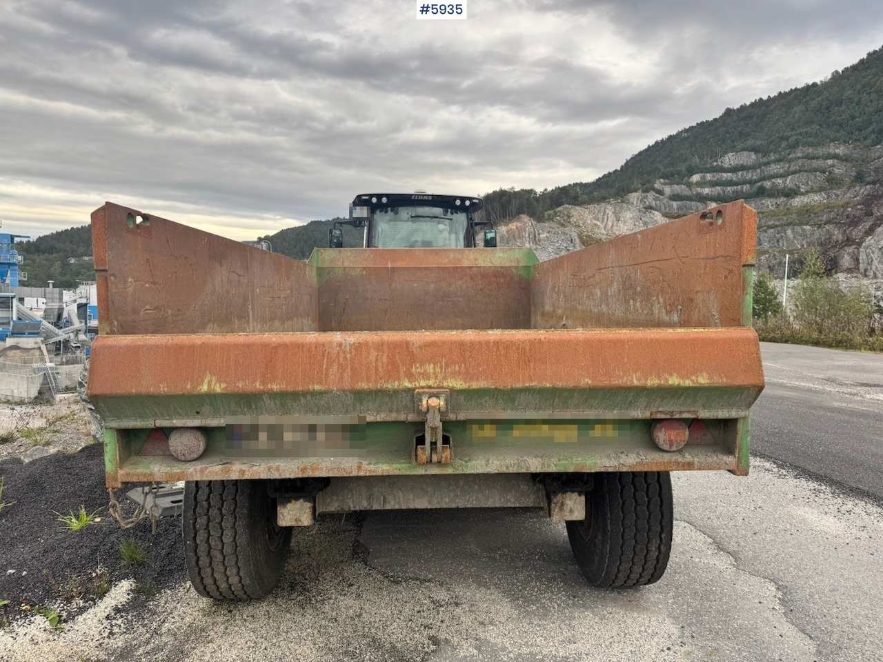 2011 Foss Eik Dumper Trailer. - قلابة مقطورة الزراعية: صور 4 2011 Foss Eik Dumper Trailer. - قلابة مقطورة الزراعية: صور 4
