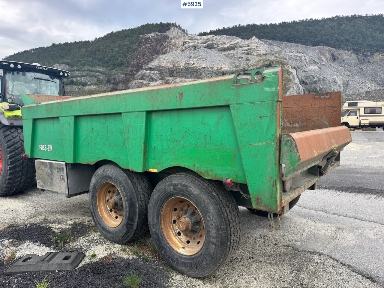 2011 Foss Eik Dumper Trailer. - قلابة مقطورة الزراعية: صور 3 2011 Foss Eik Dumper Trailer. - قلابة مقطورة الزراعية: صور 3