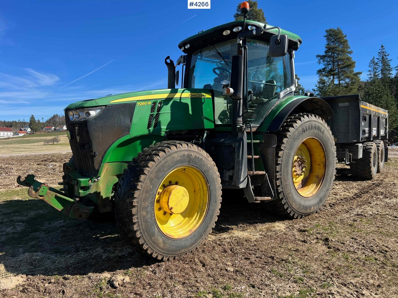 2012 John Deere 7260R Tractor w/ PTO - جرار: صور 4 2012 John Deere 7260R Tractor w/ PTO - جرار: صور 4