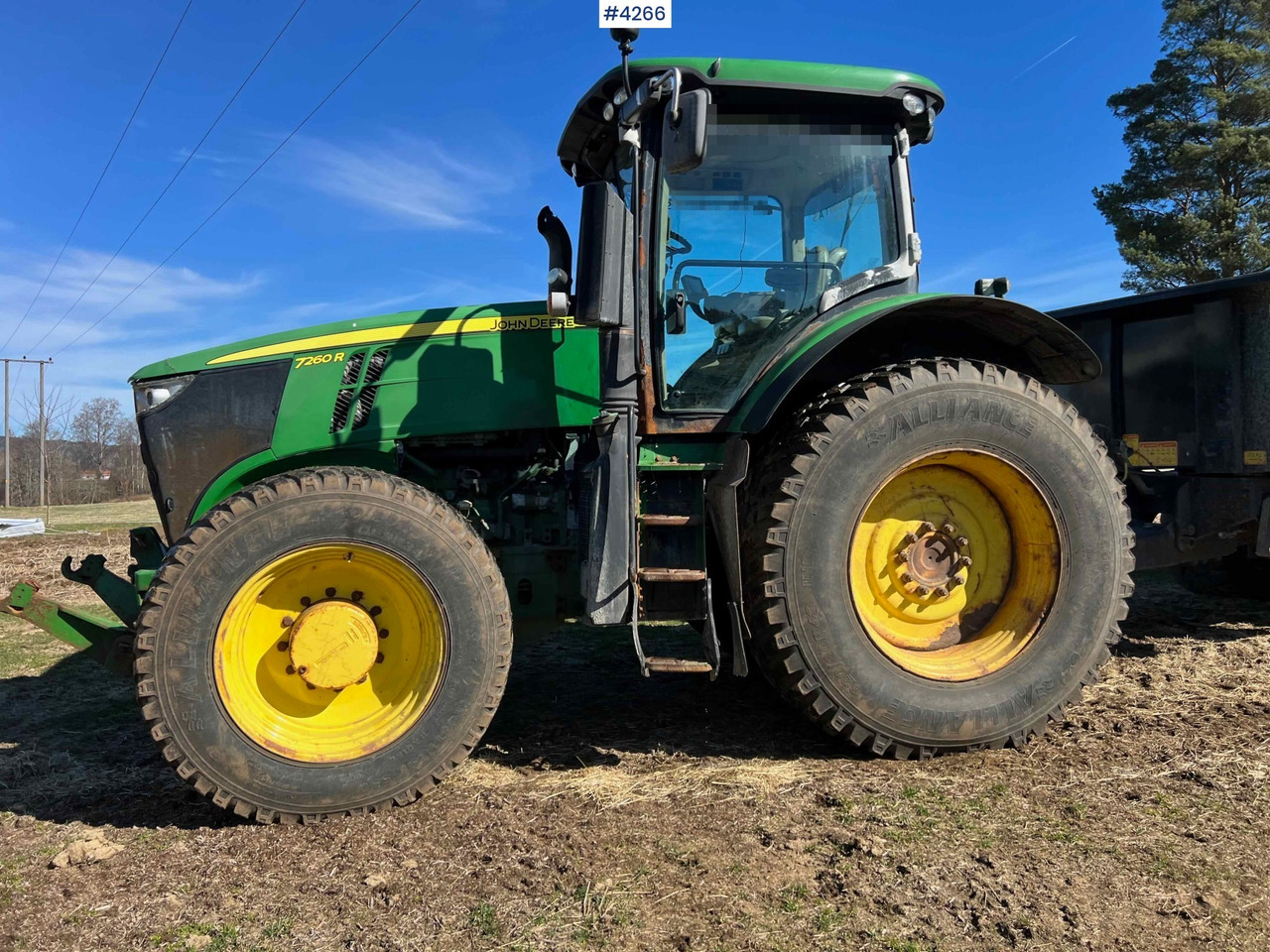 2012 John Deere 7260R Tractor w/ PTO - جرار: صور 1 2012 John Deere 7260R Tractor w/ PTO - جرار: صور 1