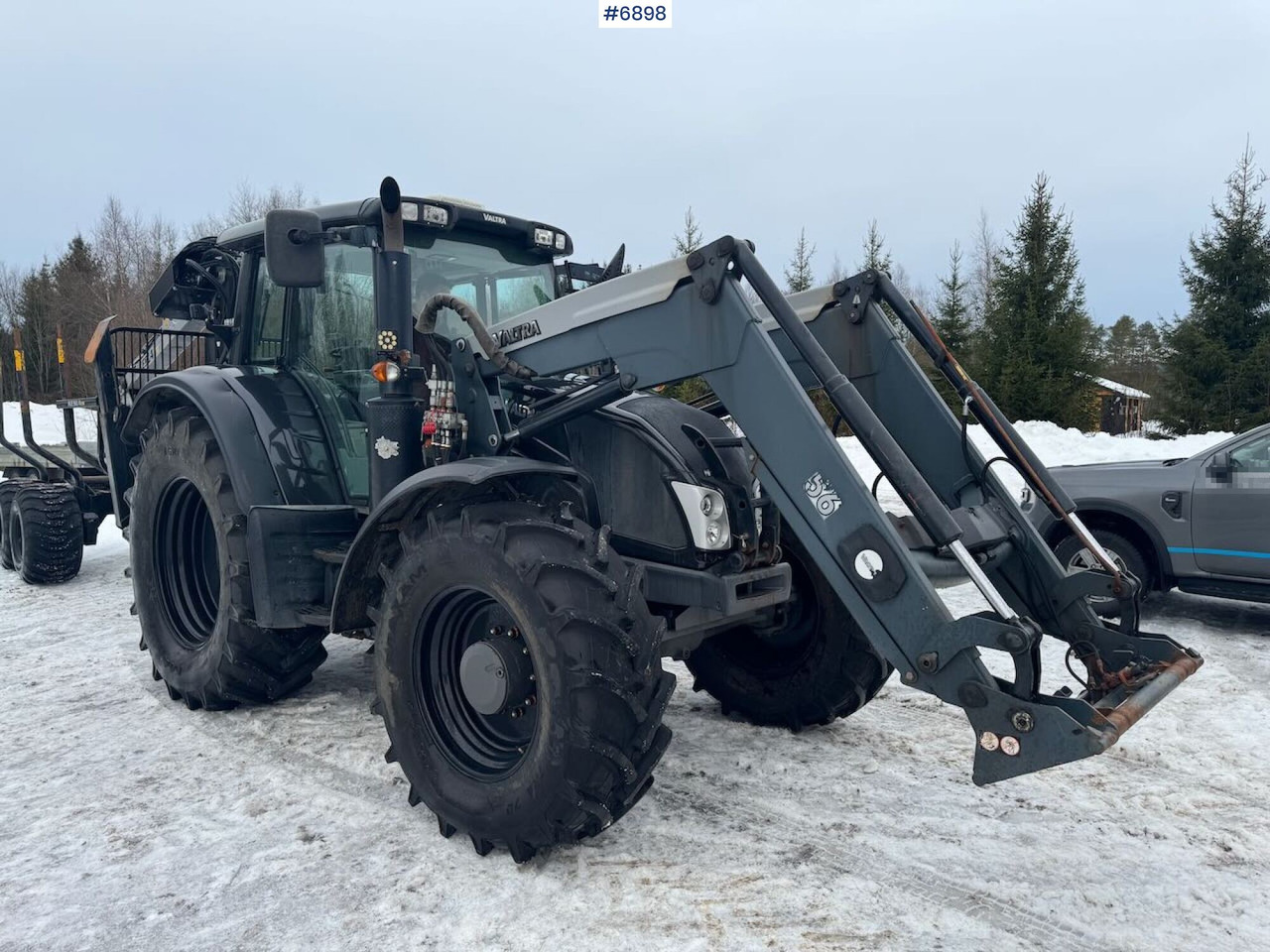 2013 Valtra N163D with front loader and Kesla 114HD timber trailer - جرار: صور 4 2013 Valtra N163D with front loader and Kesla 114HD timber trailer - جرار: صور 4