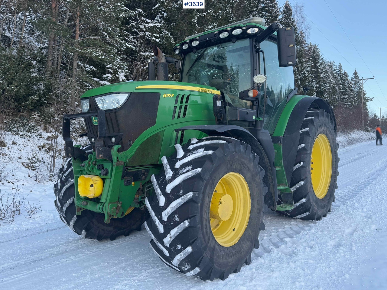 2015 John Deere 6215R Autopower - جرار: صور 1 2015 John Deere 6215R Autopower - جرار: صور 1