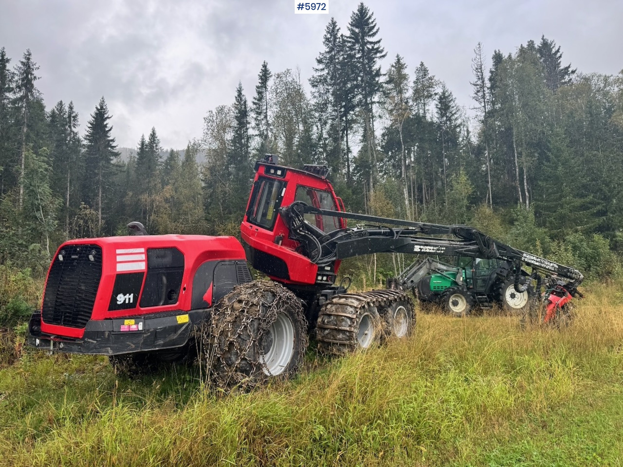 2015 Komatsu 911-6 Harvester with newer head. - الحصادات: صور 4 2015 Komatsu 911-6 Harvester with newer head. - الحصادات: صور 4