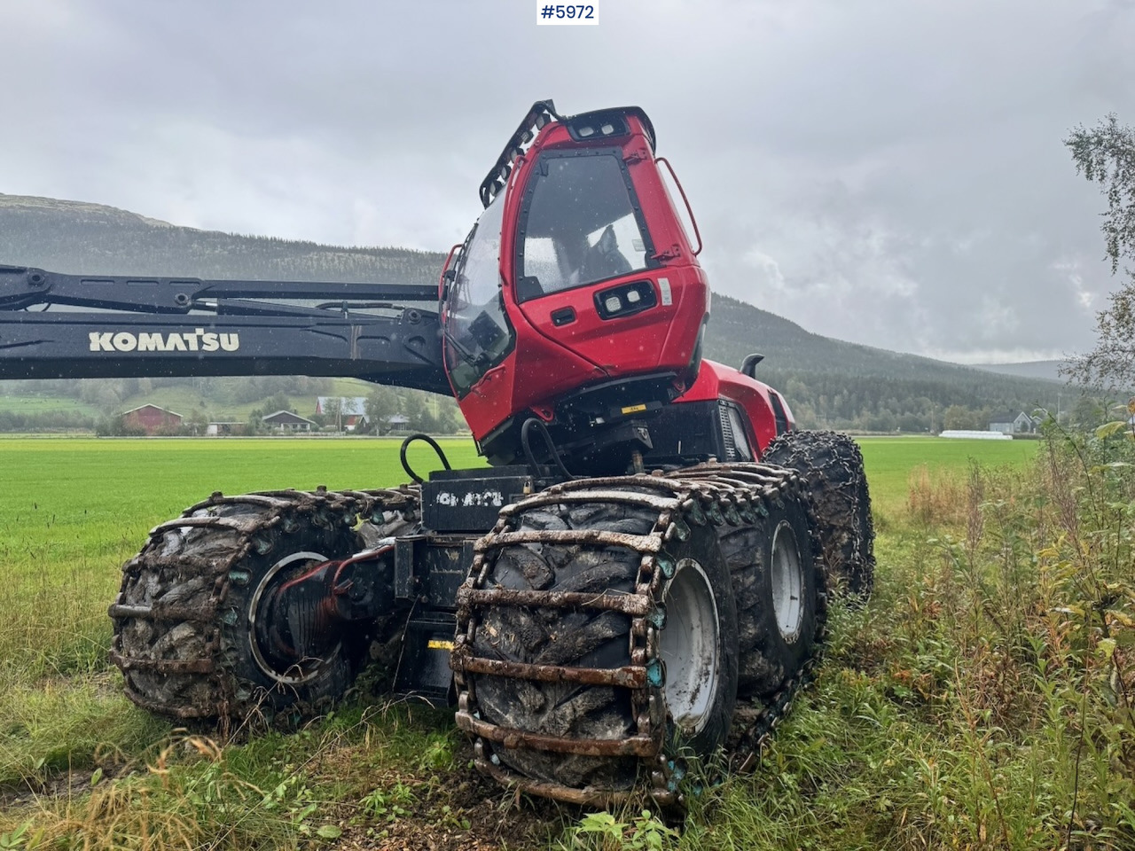 2015 Komatsu 911-6 Harvester with newer head. - الحصادات: صور 5 2015 Komatsu 911-6 Harvester with newer head. - الحصادات: صور 5