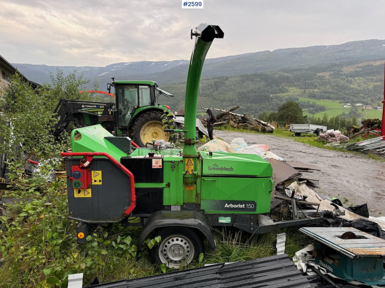 معدات الغابات 2016 Greenmech Arborist 150: صور 6