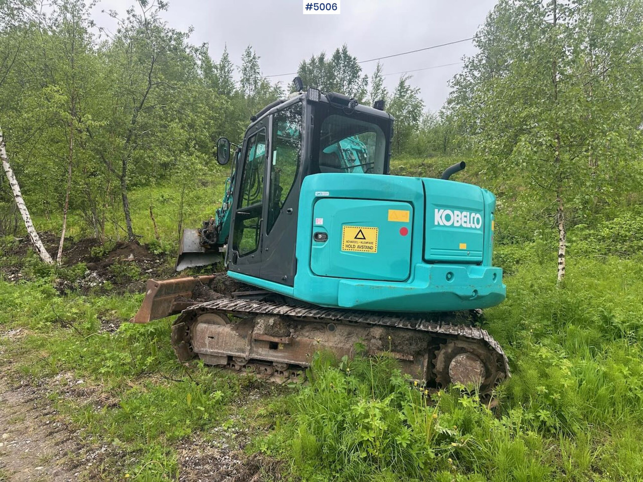 2016 Kobelco SK75SR-3E excavator w/ 2 buckets, rototilt and factory new engine - حفارة: صور 4 2016 Kobelco SK75SR-3E excavator w/ 2 buckets, rototilt and factory new engine - حفارة: صور 4