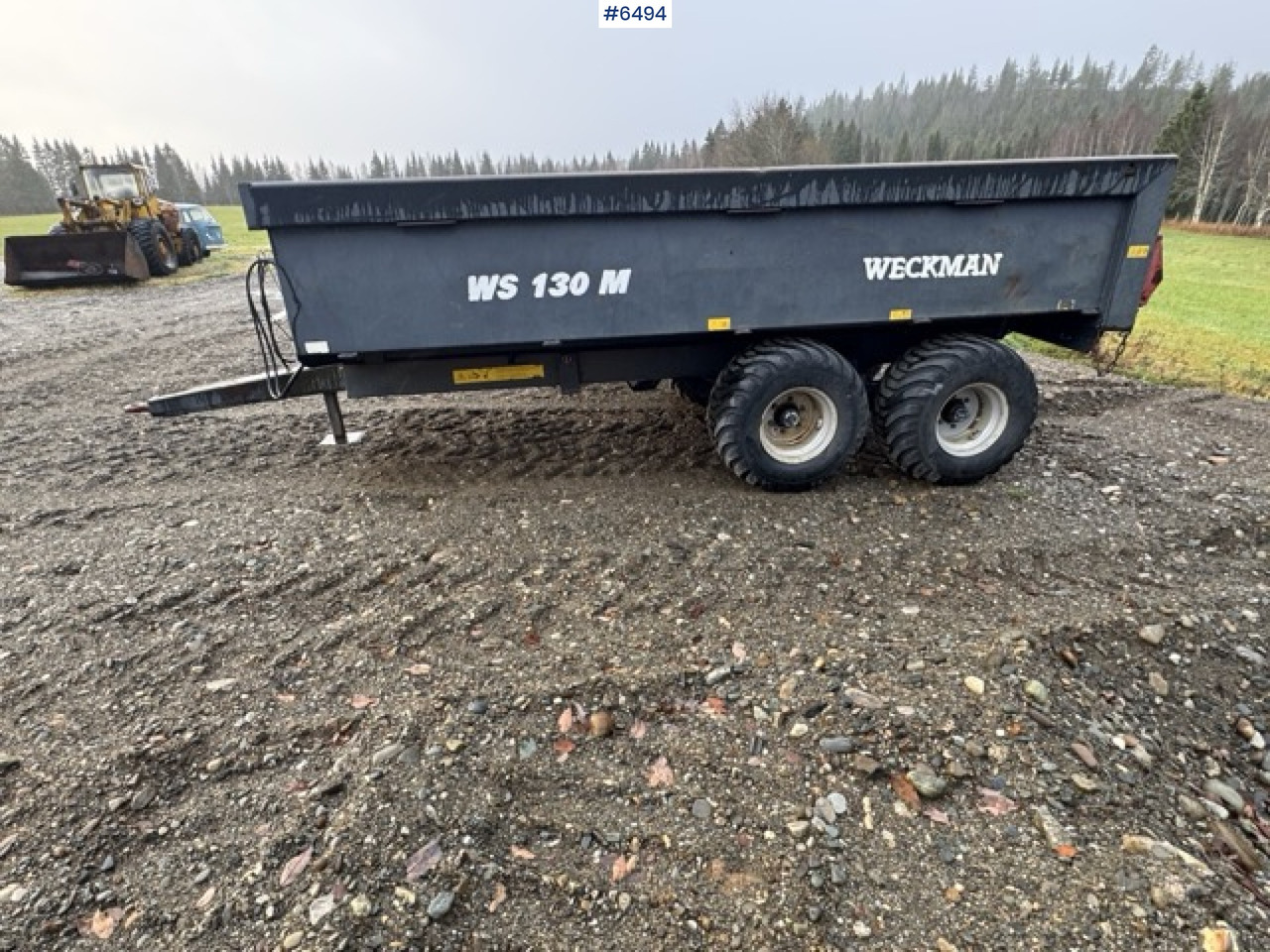 2016 Weckman WS130M dump trailer - قلابة مقطورة الزراعية: صور 1 2016 Weckman WS130M dump trailer - قلابة مقطورة الزراعية: صور 1