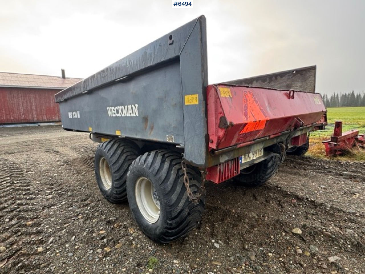 2016 Weckman WS130M dump trailer - قلابة مقطورة الزراعية: صور 5 2016 Weckman WS130M dump trailer - قلابة مقطورة الزراعية: صور 5