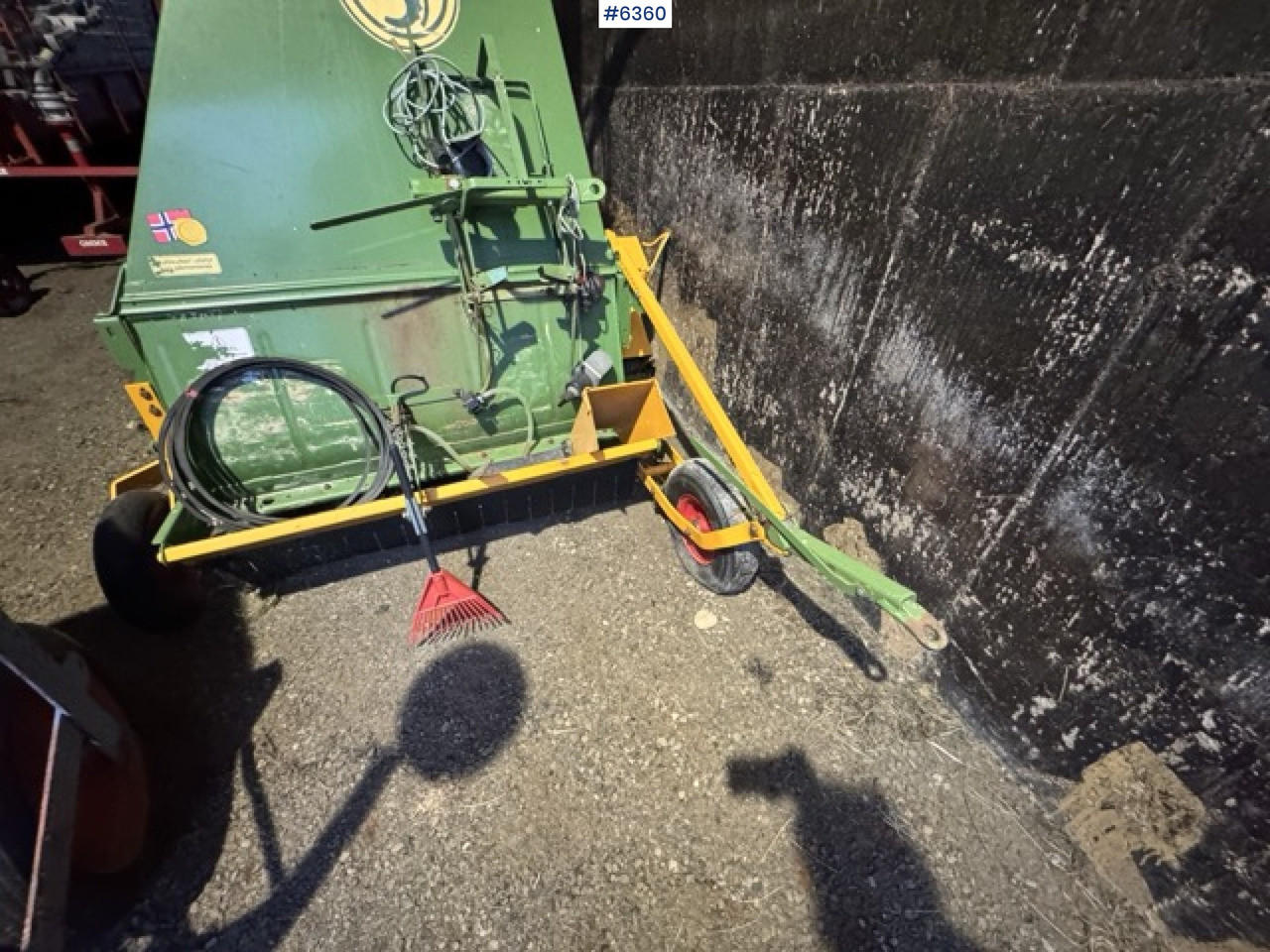 2017 Serigstad FS134 with support trailer - معدات القش: صور 4 2017 Serigstad FS134 with support trailer - معدات القش: صور 4