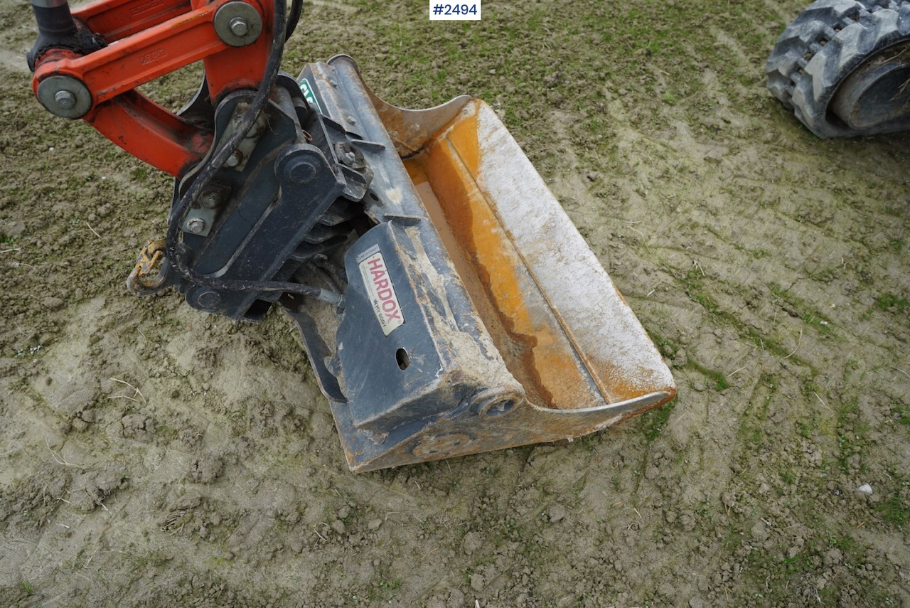حفارة مصغرة 2018 Kubota U27-4 w/shear: صور 18