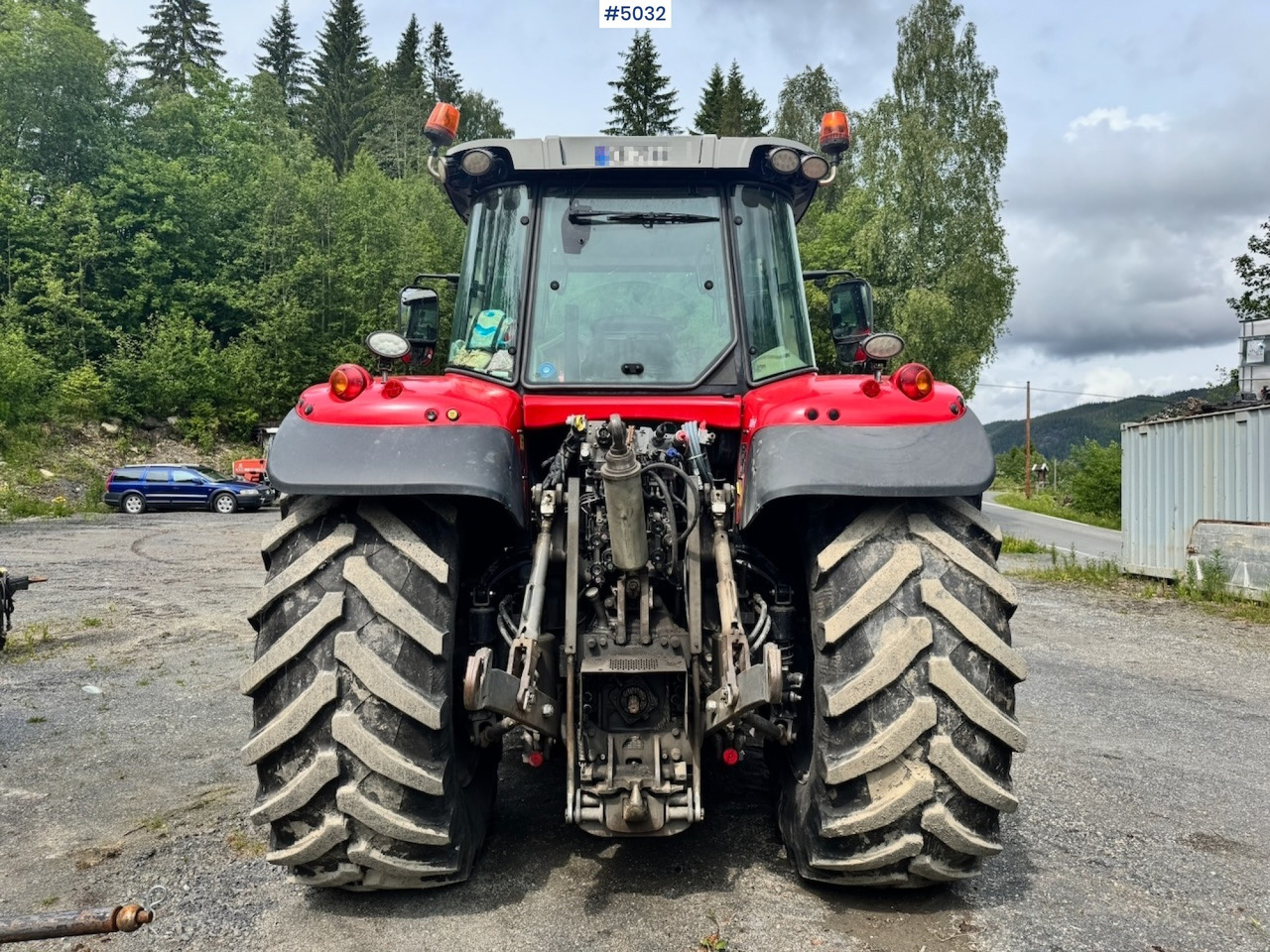 2018 Massey Ferguson 7788 4x4 w/ Front loader and bucket. - جرار: صور 5 2018 Massey Ferguson 7788 4x4 w/ Front loader and bucket. - جرار: صور 5