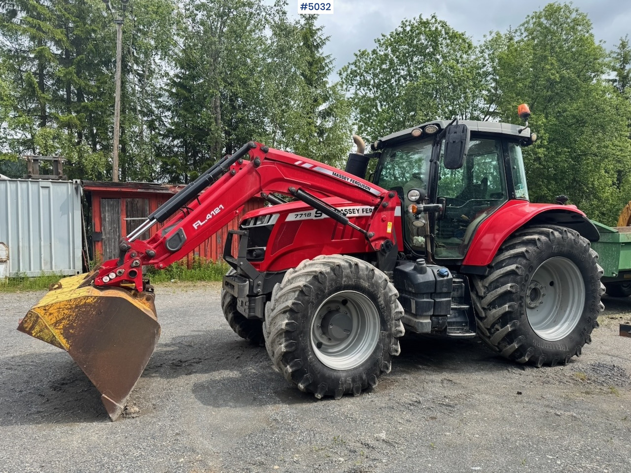 2018 Massey Ferguson 7788 4x4 w/ Front loader and bucket. - جرار: صور 2 2018 Massey Ferguson 7788 4x4 w/ Front loader and bucket. - جرار: صور 2