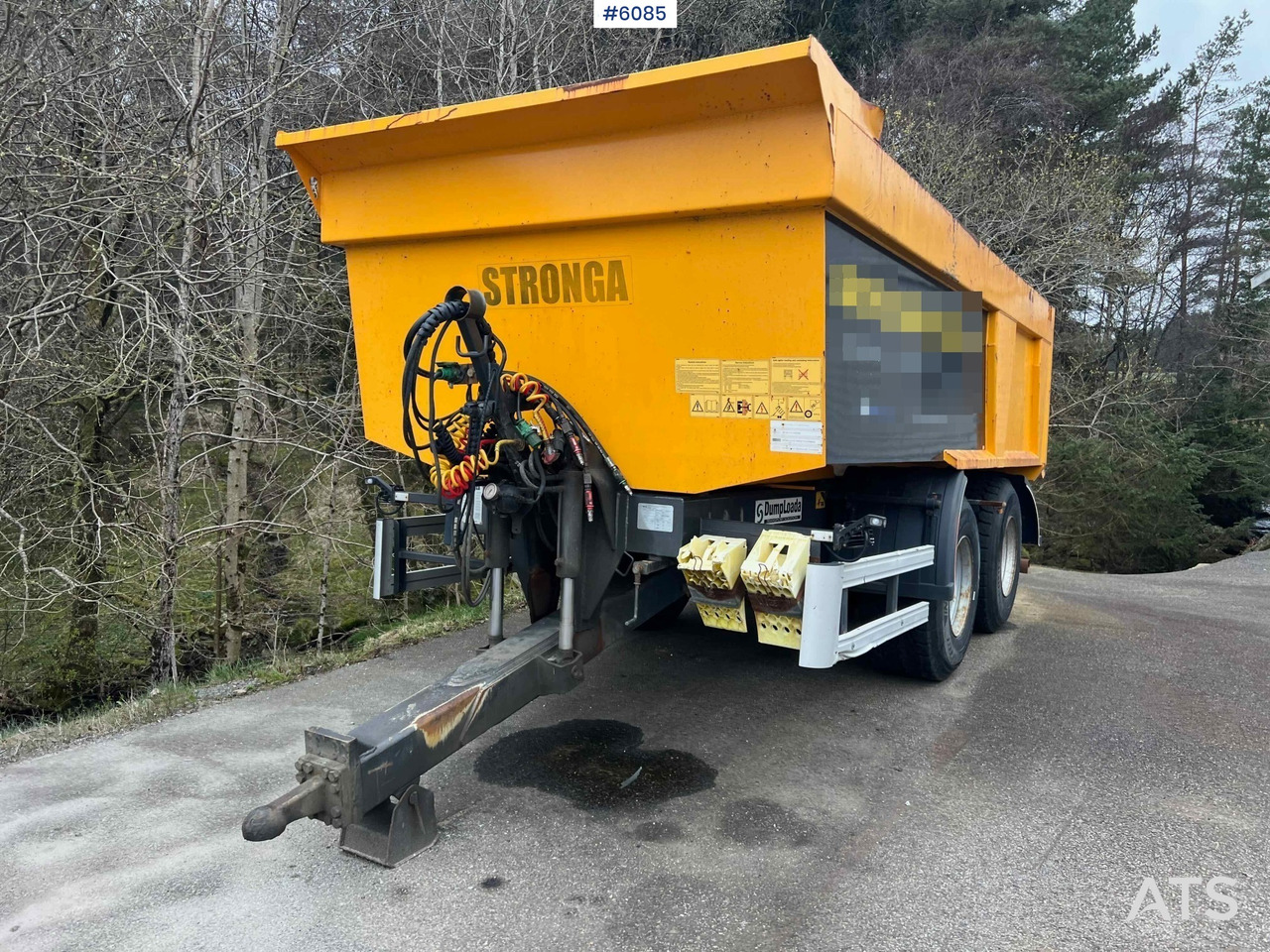 2019 2 axle Stronga DL1200 Dumper trailer - قلابة مقطورة الزراعية: صور 4 2019 2 axle Stronga DL1200 Dumper trailer - قلابة مقطورة الزراعية: صور 4