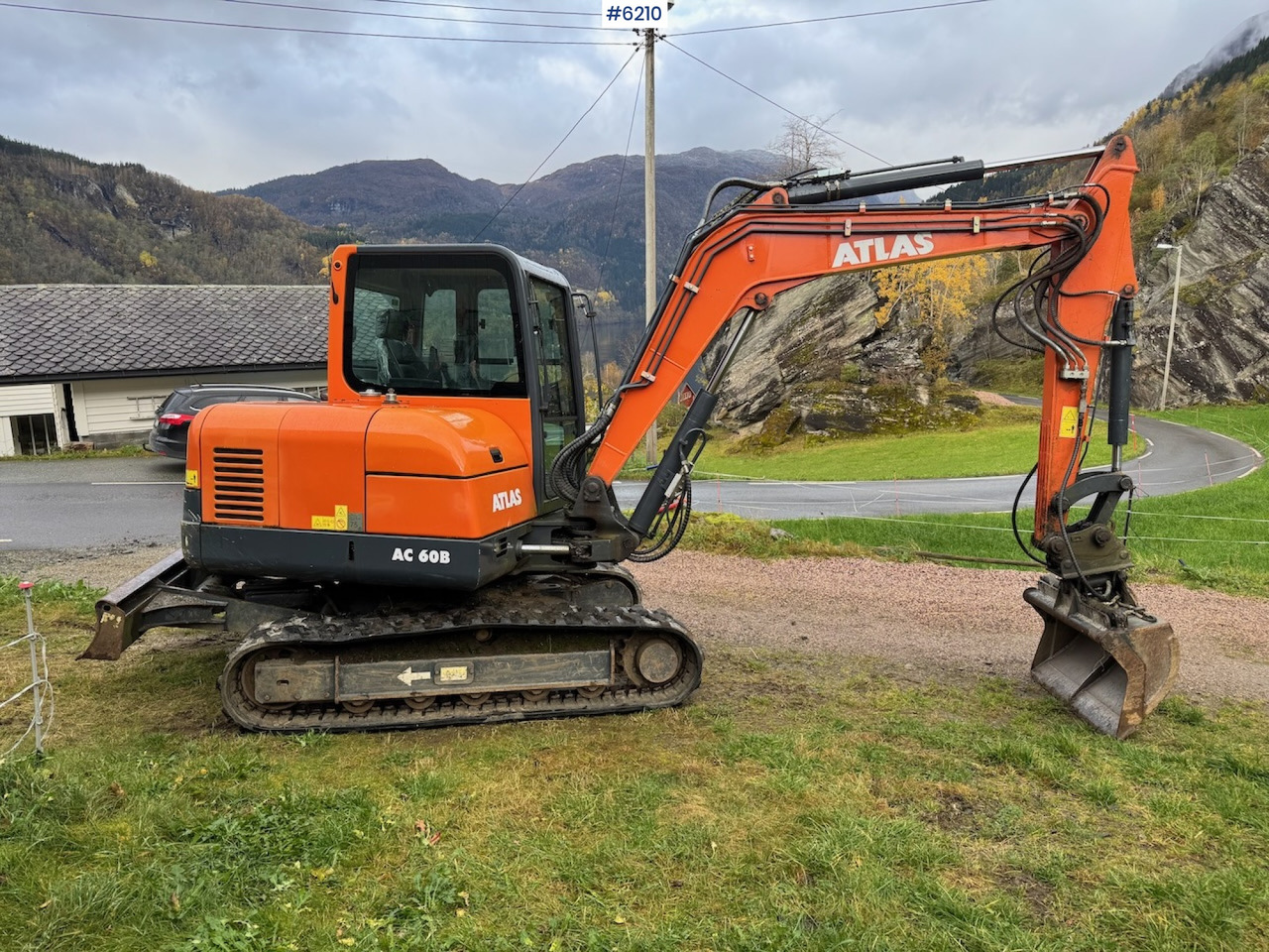 2019 Atlas AC 60B with 3 buckets, grapple, and spike. Low hours!! - حفارة: صور 1 2019 Atlas AC 60B with 3 buckets, grapple, and spike. Low hours!! - حفارة: صور 1