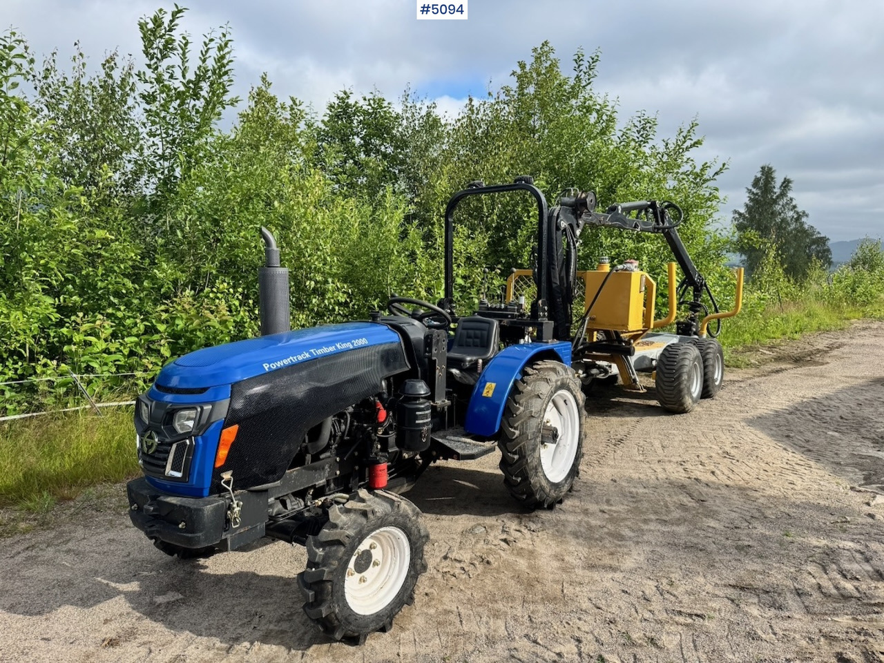 2021 PowerTrack Timber King TR420 w/ Timber Trailer - مقطورة اخشاب: صور 1 2021 PowerTrack Timber King TR420 w/ Timber Trailer - مقطورة اخشاب: صور 1