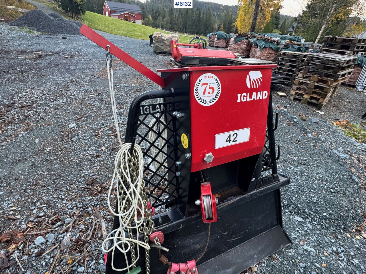 2022 Igland 42 forestry winch - معدات الغابات: صور 5 2022 Igland 42 forestry winch - معدات الغابات: صور 5