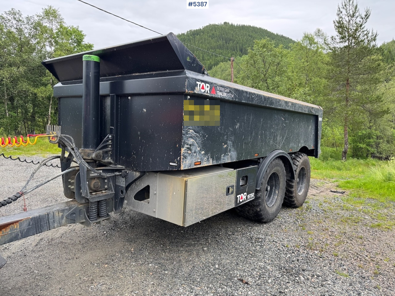 2023 TOR T15T50 Dump trailer. - قلابة مقطورة الزراعية: صور 1 2023 TOR T15T50 Dump trailer. - قلابة مقطورة الزراعية: صور 1