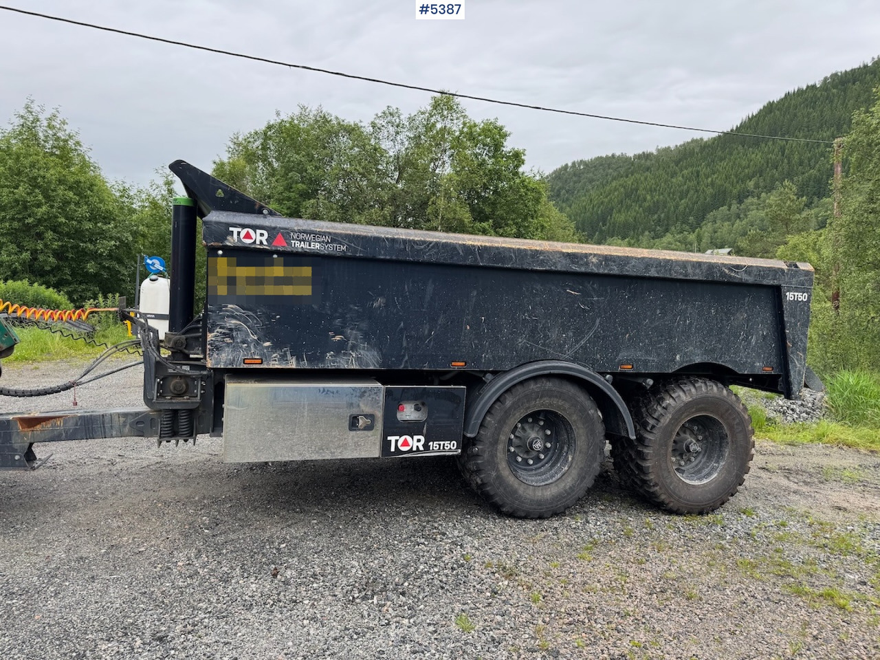 2023 TOR T15T50 Dump trailer. - قلابة مقطورة الزراعية: صور 5 2023 TOR T15T50 Dump trailer. - قلابة مقطورة الزراعية: صور 5