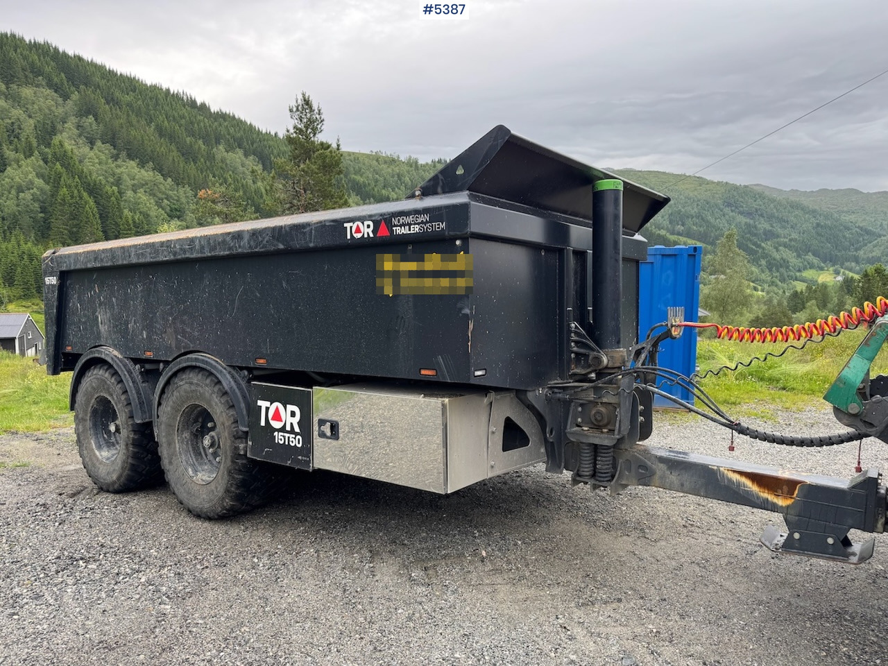 2023 TOR T15T50 Dump trailer. - قلابة مقطورة الزراعية: صور 2 2023 TOR T15T50 Dump trailer. - قلابة مقطورة الزراعية: صور 2