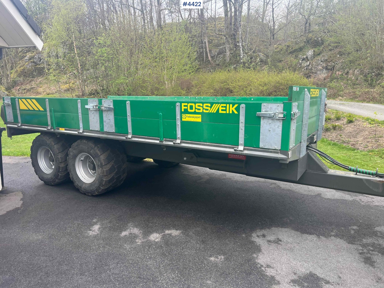 2024 Foss-Eik 2 axle Dumper trailer for tractor - قلابة مقطورة الزراعية: صور 3 2024 Foss-Eik 2 axle Dumper trailer for tractor - قلابة مقطورة الزراعية: صور 3
